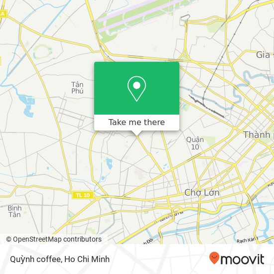 Quỳnh coffee map