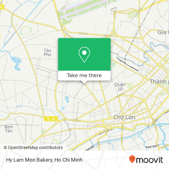 Hy Lam Mon Bakery map