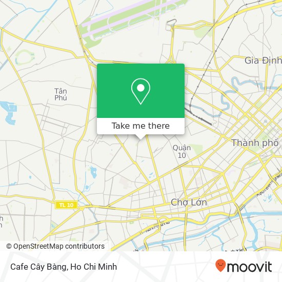 Cafe Cây Bàng map
