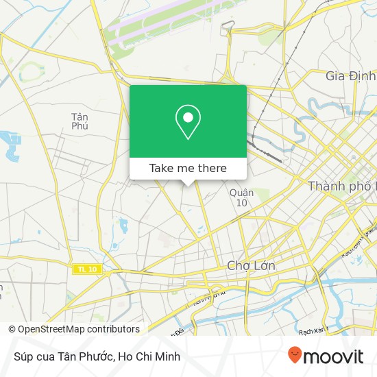 Súp cua Tân Phước map
