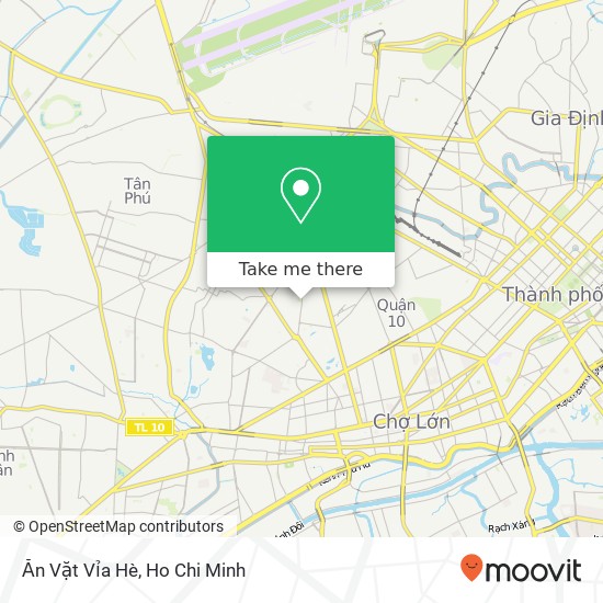 Ăn Vặt Vỉa Hè map