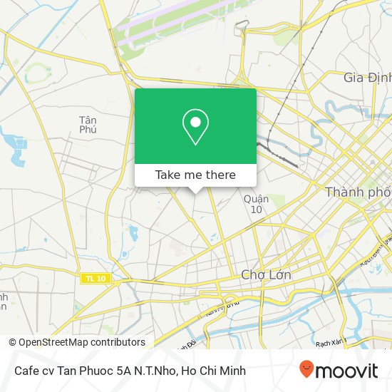 Cafe cv Tan Phuoc 5A N.T.Nho map