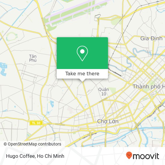 Hugo Coffee map