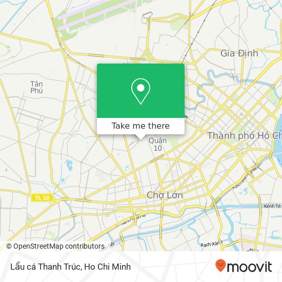 Lẩu cá Thanh Trúc map