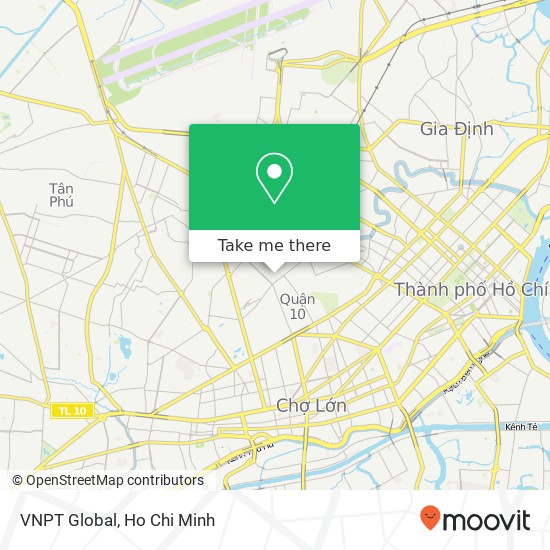 VNPT Global map