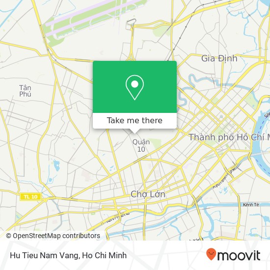 Hu Tieu Nam Vang map