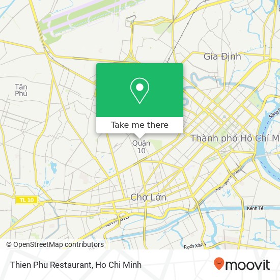 Thien Phu Restaurant map