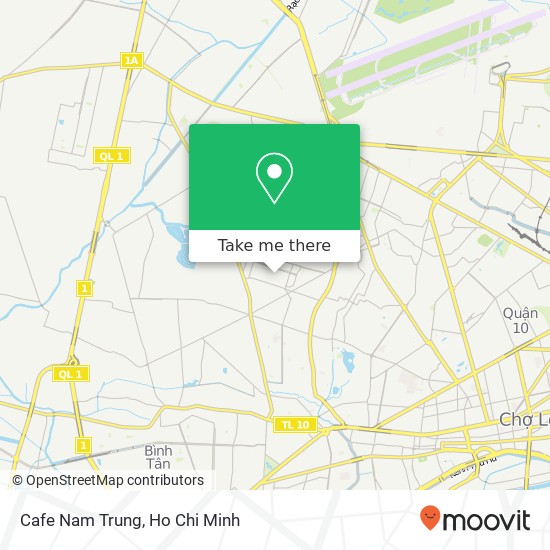 Cafe Nam Trung map