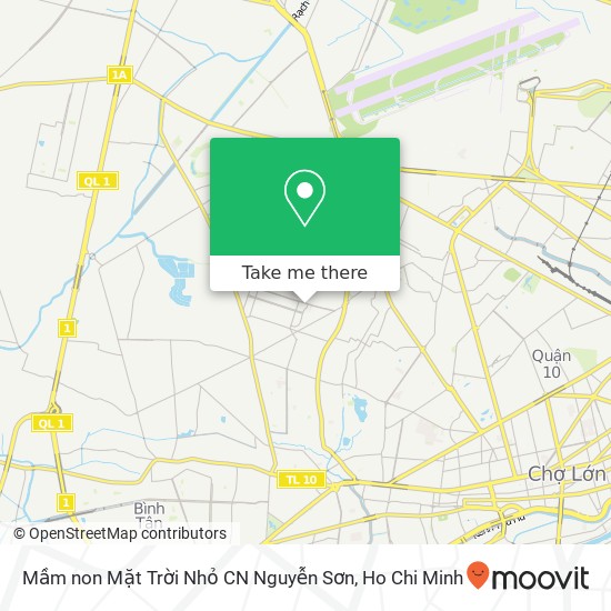 Mầm non Mặt Trời Nhỏ CN Nguyễn Sơn map