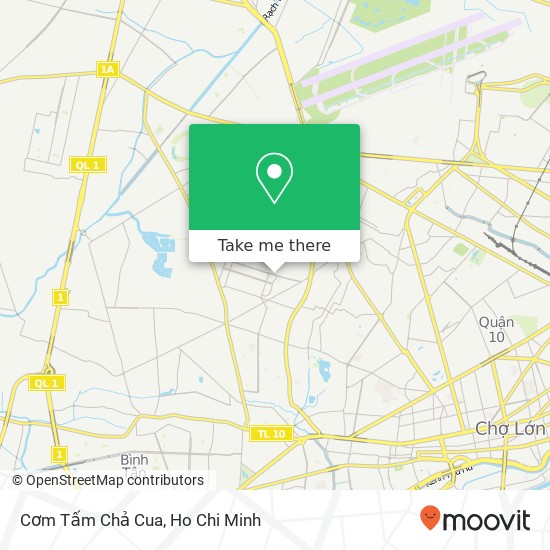 Cơm Tấm Chả Cua map