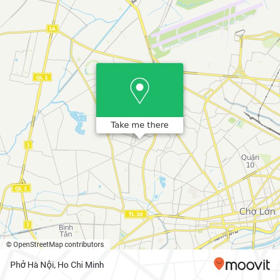Phở Hà Nội map