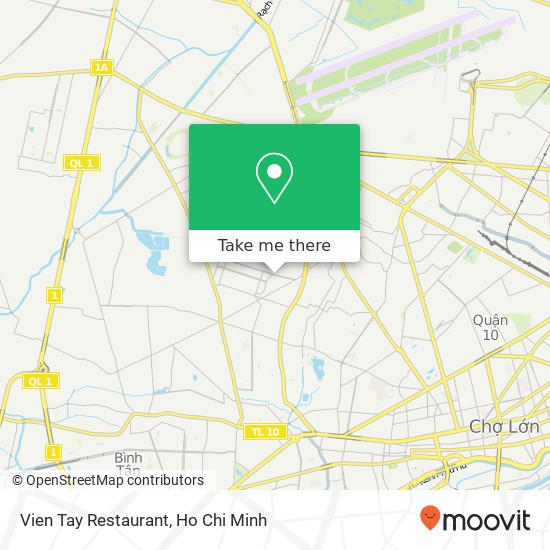 Vien Tay Restaurant map