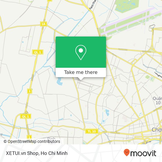 XETUI.vn Shop map
