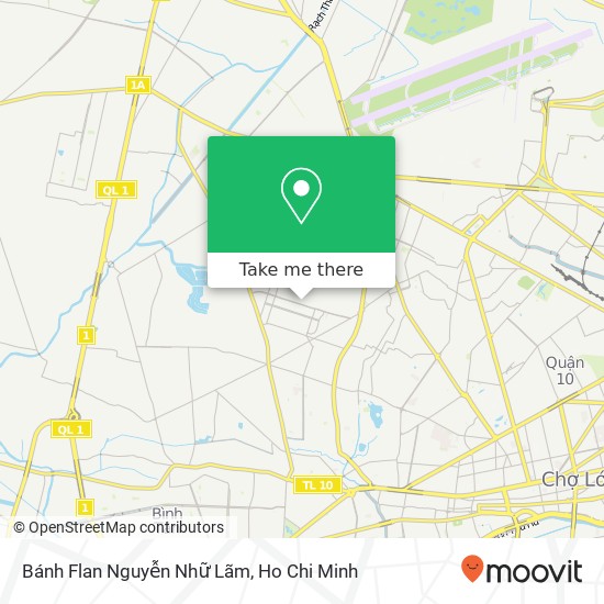 Bánh Flan Nguyễn Nhữ Lãm map