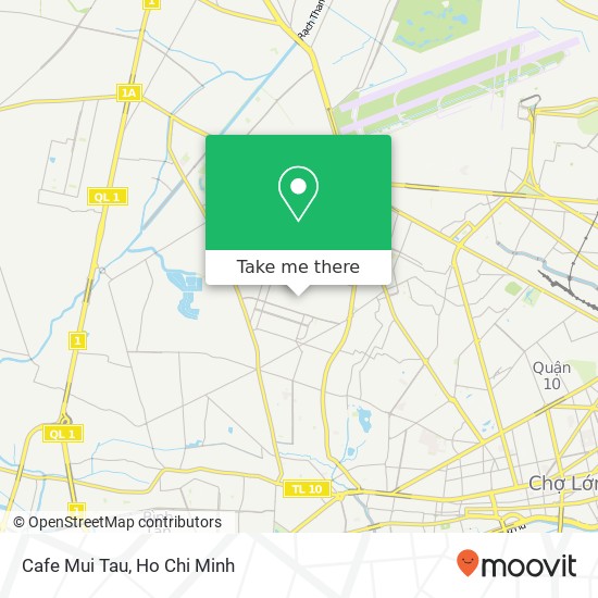 Cafe Mui Tau map