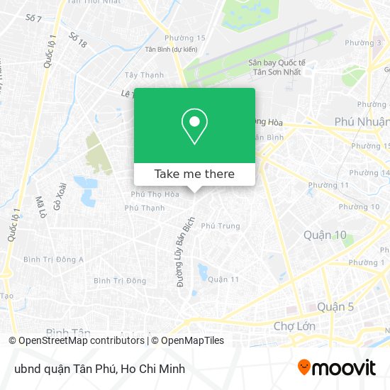 ubnd quận Tân Phú map