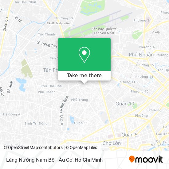 Làng Nướng Nam Bộ - Âu Cơ map