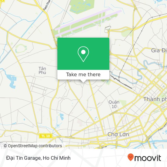 Đại Tín Garage map