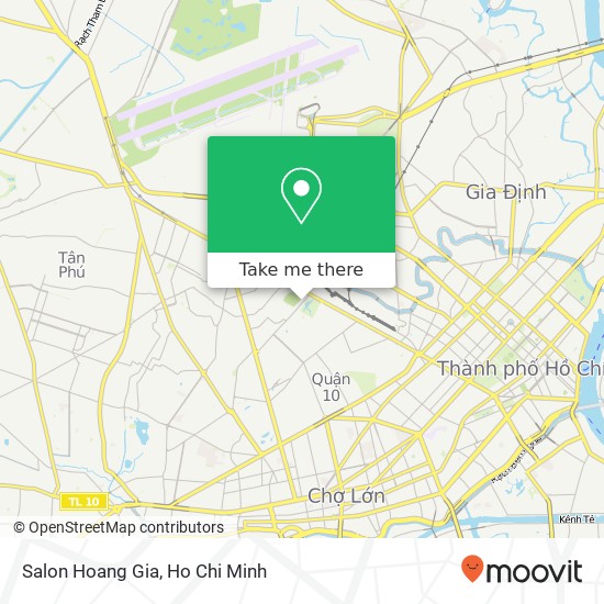 Salon Hoang Gia map