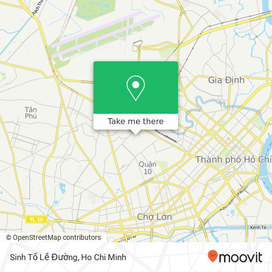 Sinh Tố Lề Đường map