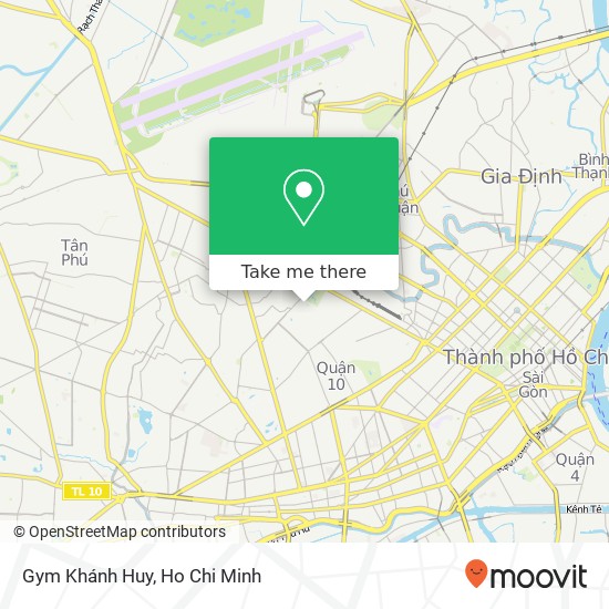 Gym Khánh Huy map