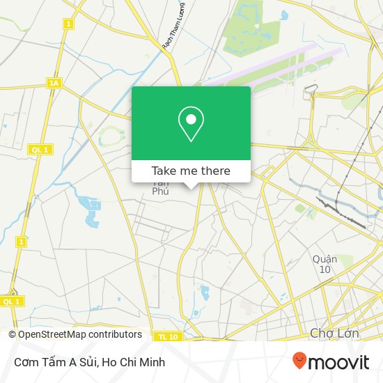 Cơm Tấm A Sủi map