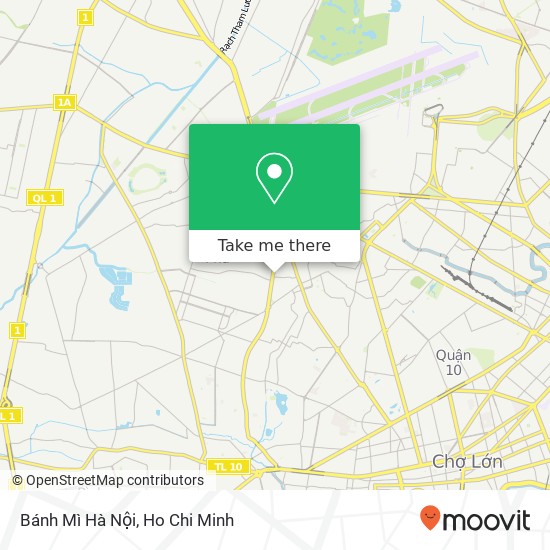 Bánh Mì Hà Nội map