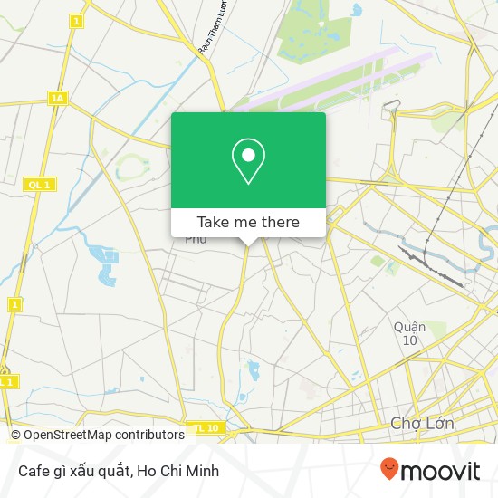 Cafe gì xấu quắt map