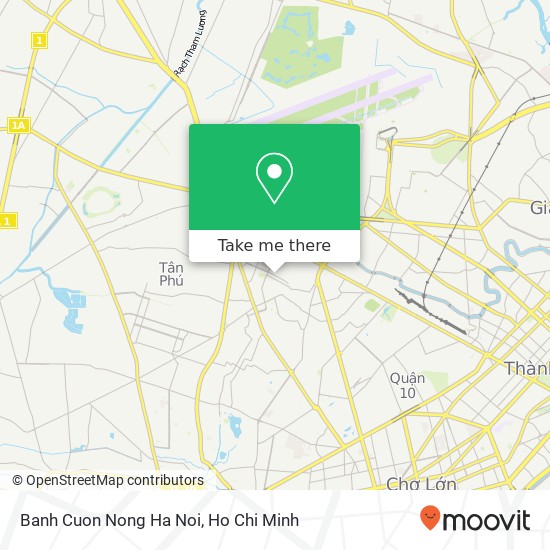 Banh Cuon Nong Ha Noi map