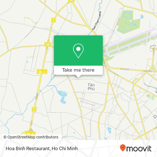 Hoa Binh Restaurant map