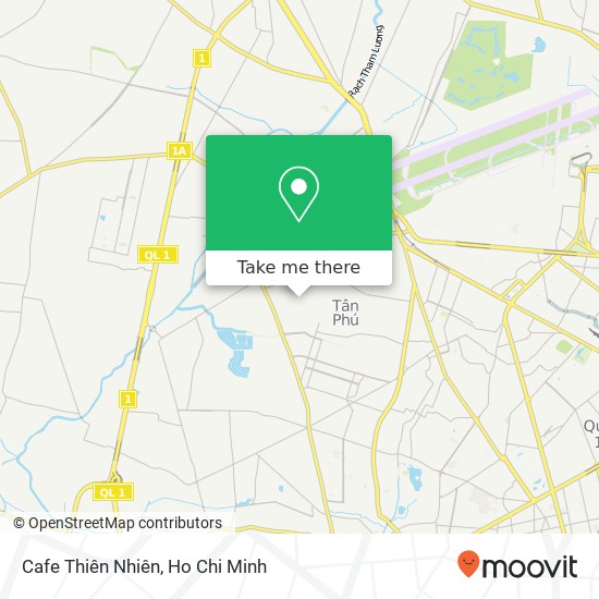 Cafe Thiên Nhiên map