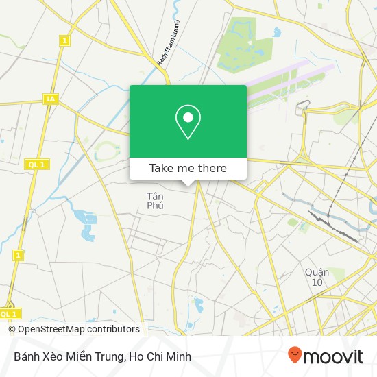 Bánh Xèo Miền Trung map