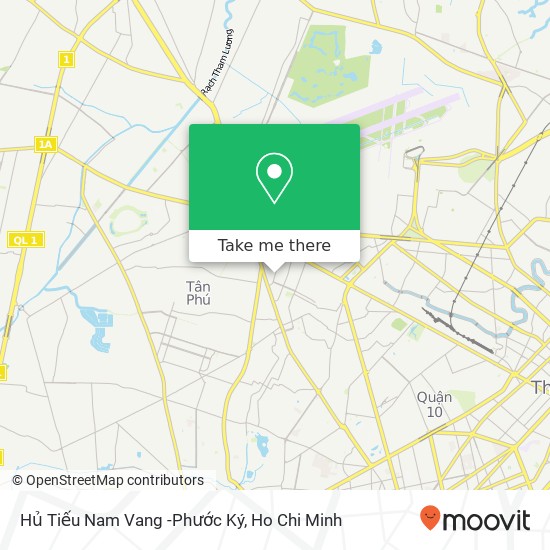 Hủ Tiếu Nam Vang -Phước Ký map