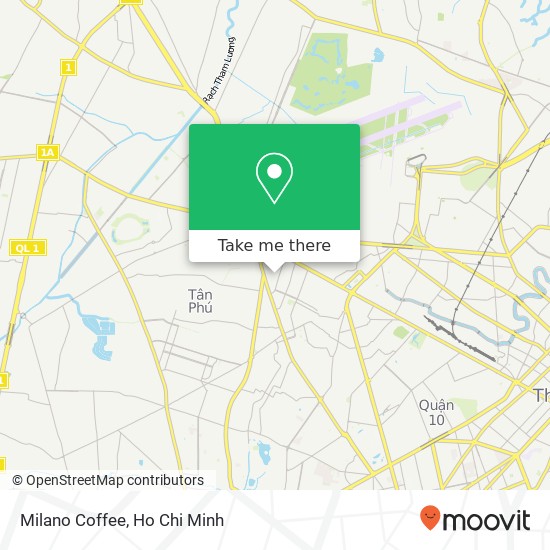 Milano Coffee map