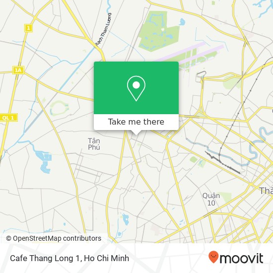 Cafe Thang Long 1 map