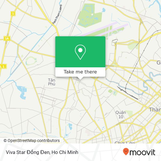 Viva Star Đồng Đen map