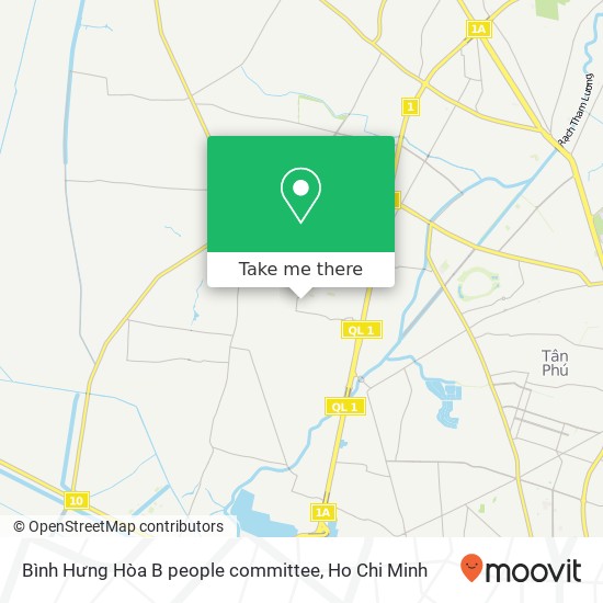 Bình Hưng Hòa B people committee map