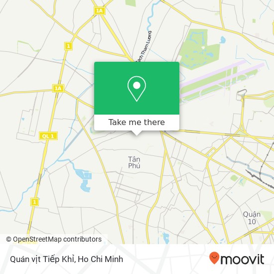 Quán vịt Tiếp Khỉ map