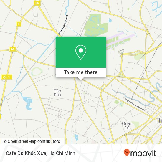 Cafe Dạ Khúc Xưa map