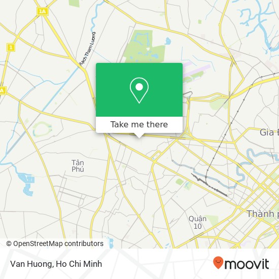 Van Huong map