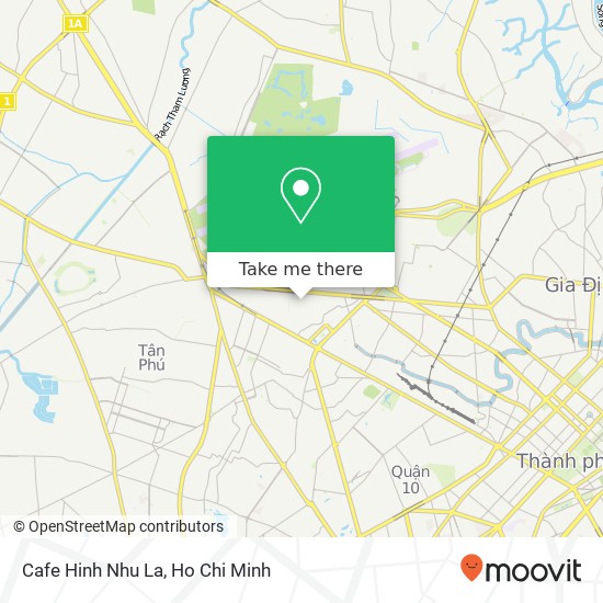 Cafe Hinh Nhu La map