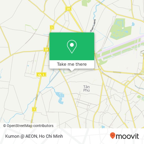 Kumon @ AEON map