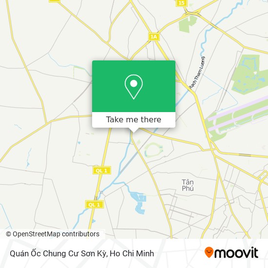 Quán Ốc Chung Cư Sơn Kỳ map