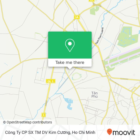 Công Ty CP SX TM DV Kim Cương map