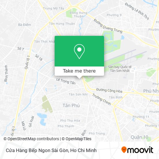 Cửa Hàng Bếp Ngon Sài Gòn map