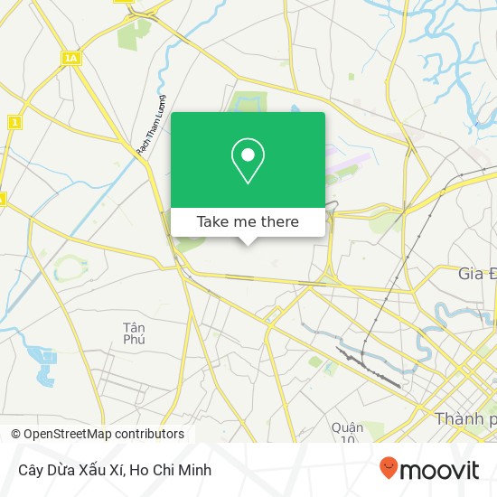 Cây Dừa Xấu Xí map