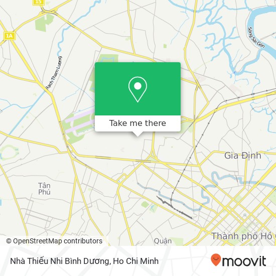 Nhà Thiếu Nhi Bình Dương map