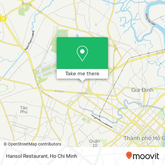 Hansol Restaurant map