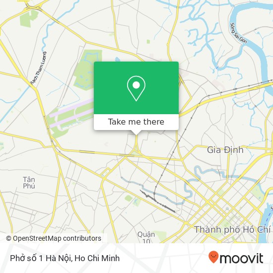 Phở số 1 Hà Nội map