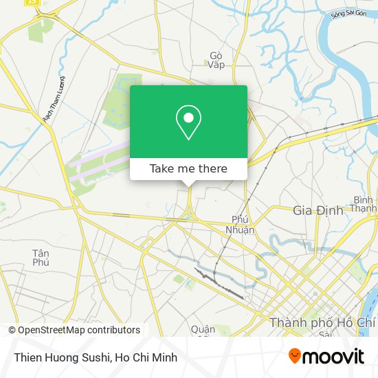 Thien Huong Sushi map